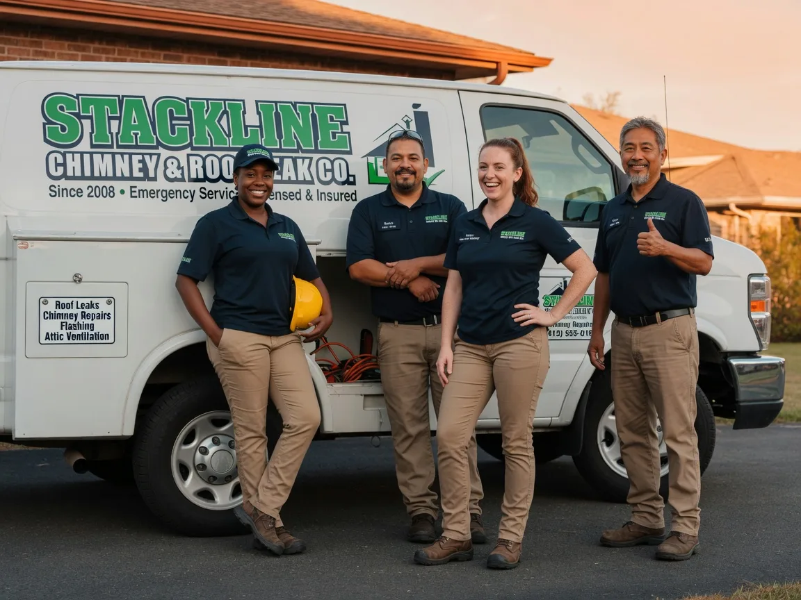 Chimney flashing repair company in Manila, UT